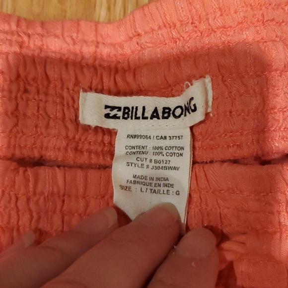 Cotton pink beach pants - Picture 3 of 6